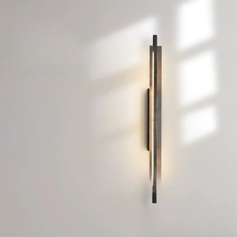 Lámpara de pared sala de estar fondo pared diseñador pasillo lámpara decorativa comedor dormitorio lámpara de noche