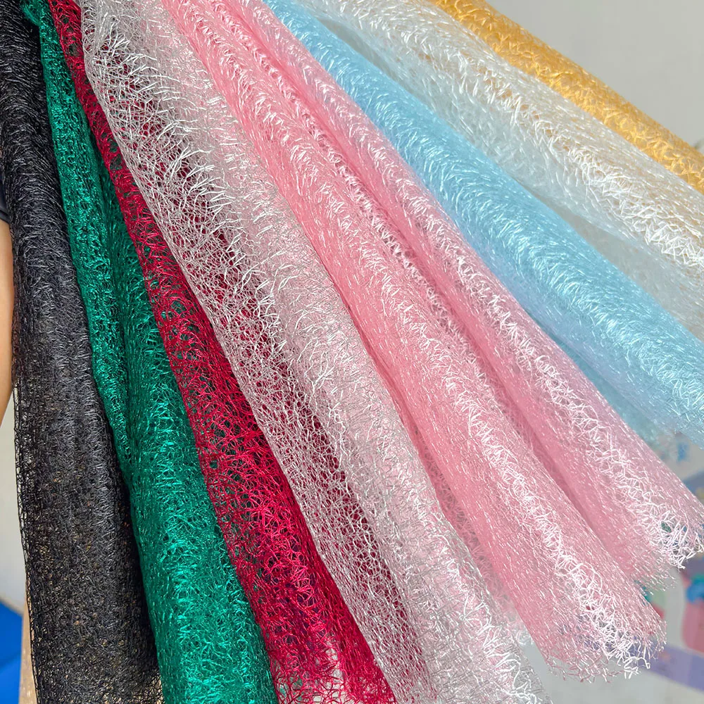 

Премиум однотонная нерегулярная полая сетчатая кружевная ткань, тюль для шитья, фата, свадебное платье, поделки своими руками, домашний текстиль, декор