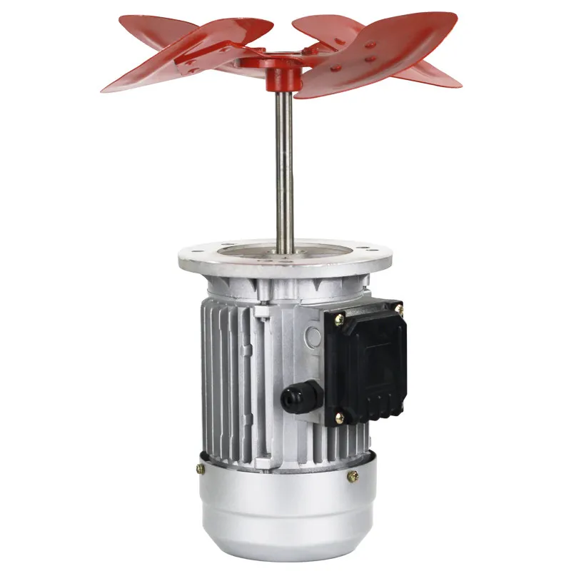 370W220V fan motor single-phase three-phase long-axis oven oven hot cycle high temperature copper wire fan
