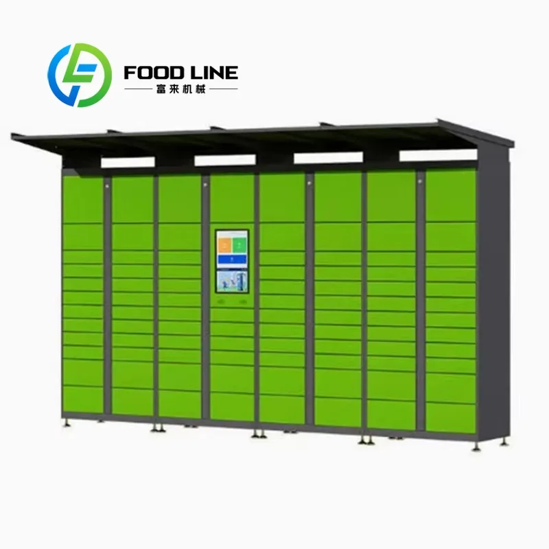 Package Locker Intelligent Package Locker, Weather Resistant Shell, Suitable For Suburban Community Express Parcel Deposit
