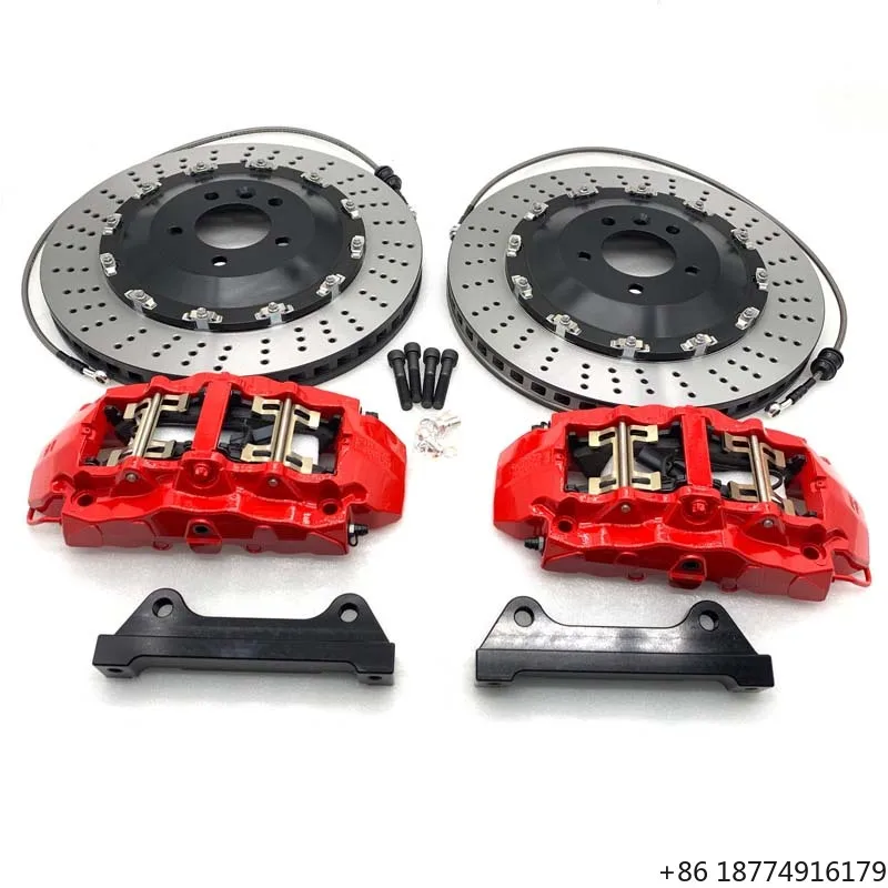 

Jekit Brake Kit 8 Pot Custom Racing Brake Caliper 8 Piston 355Mm 380Mm 400Mm Modified Brake Disc Rims 19 20 Inch