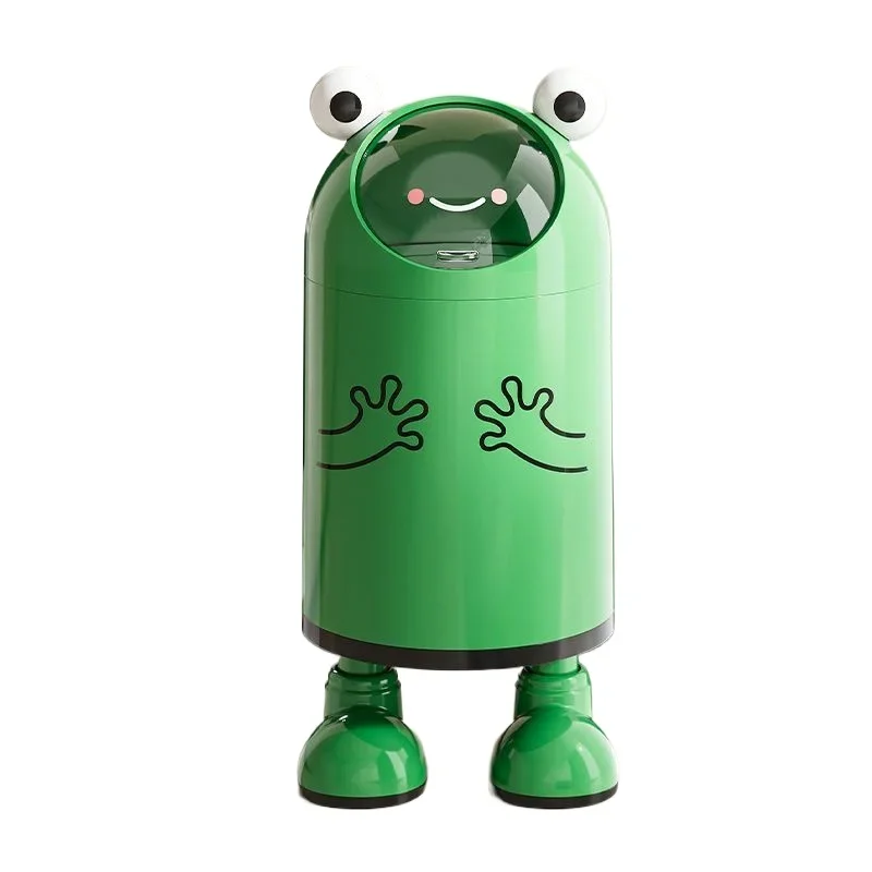 

Trash can household with cover living room high value