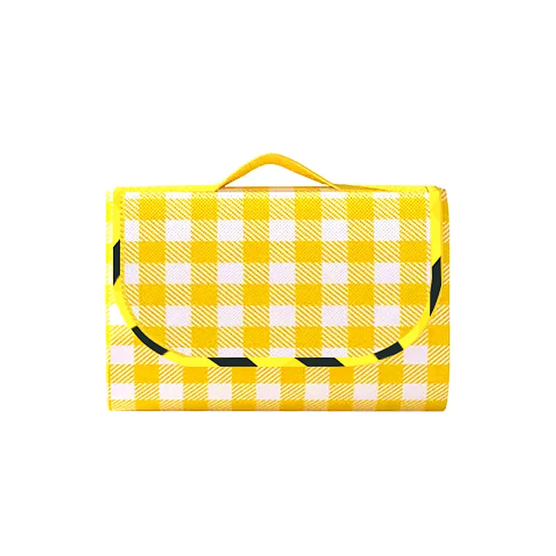 

Portable Non-Woven Waterproof Lattice Picnic Mat