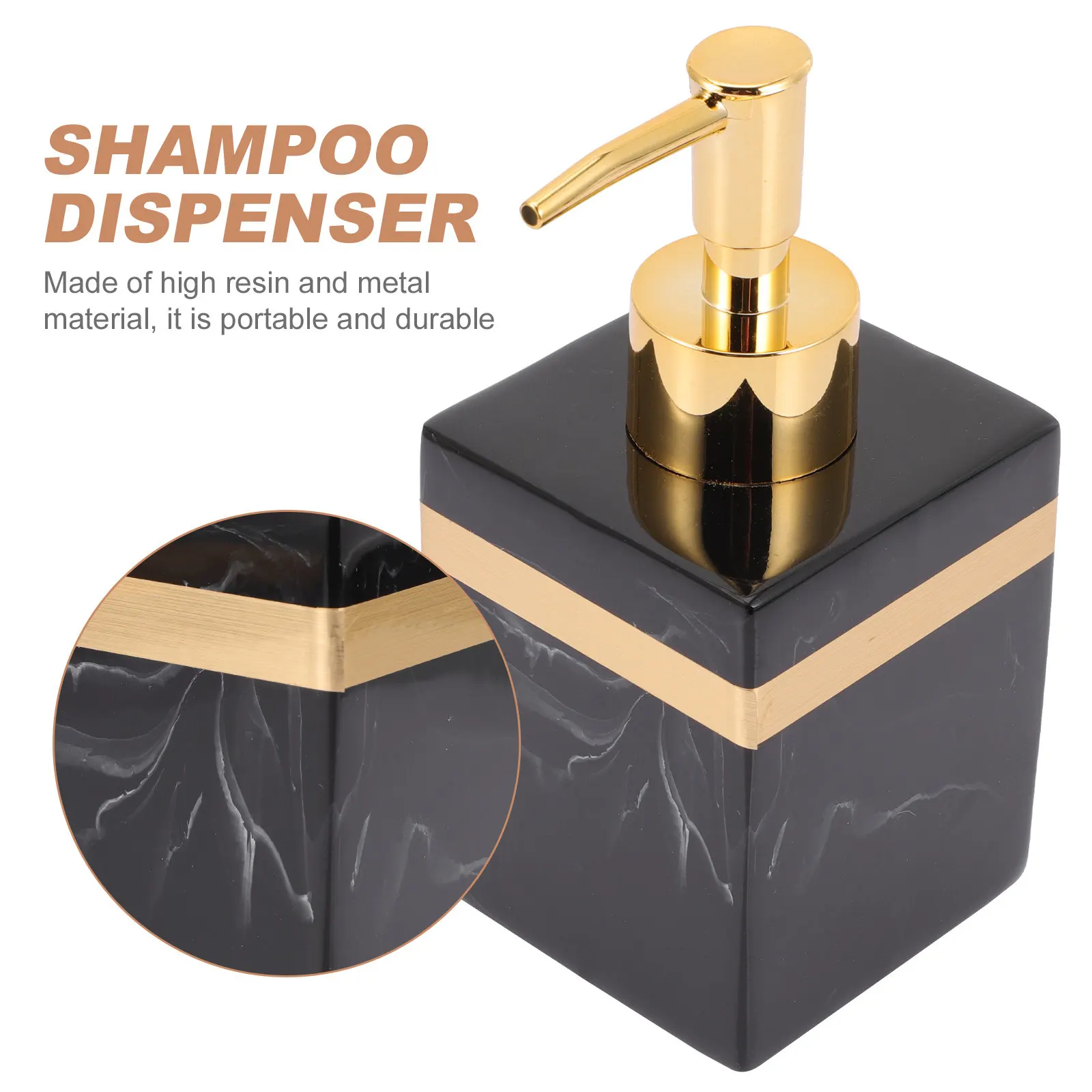 Press Type Refillable Pump Bottle Dispenser for Cosmetics Skincare Hand Soap Emulsion Moisturizer Kitchen Bathroom Decor