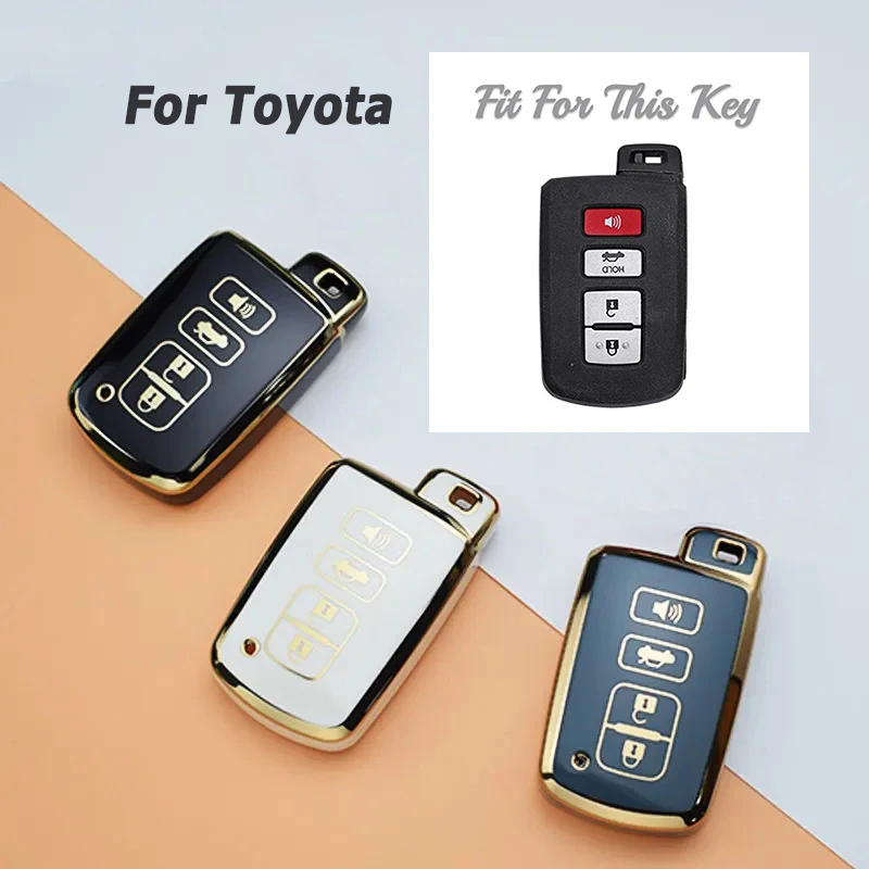 

Car Key Shell Case For Toyota Camry Corolla Rav4 Land Cruiser Avalon Auris Highlander Prius Highlander Avalon Fob Accessories