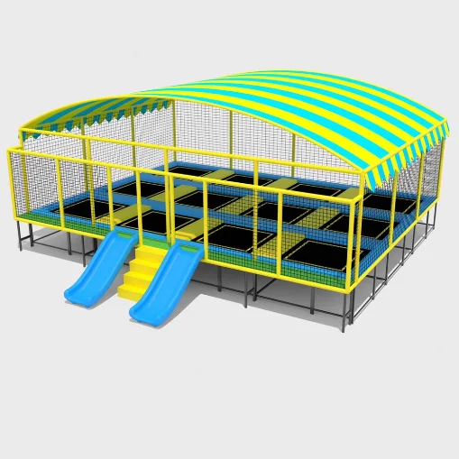

Professional Indoor Outdoor Kids Jumping Trampoline Park Equipment with Soft Playground Fitness Trampoline Equipment for Kidspro