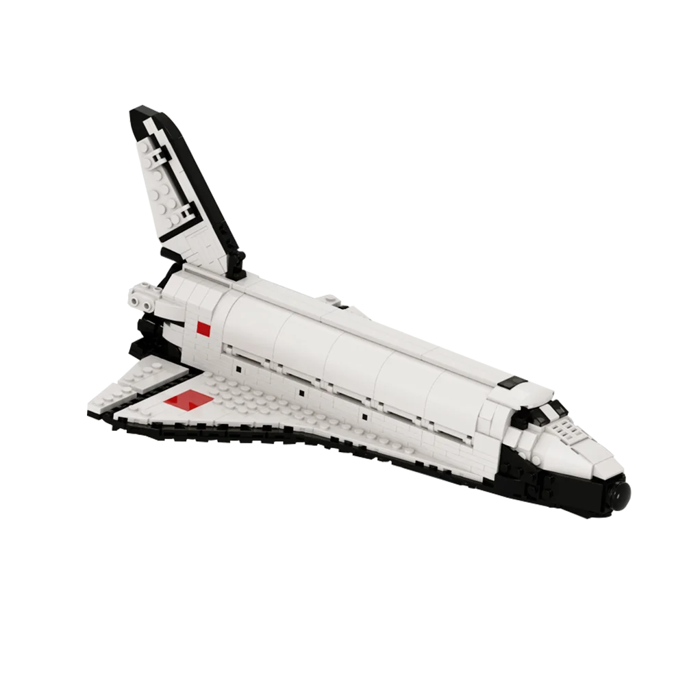 Moc Buran Spacecraft Building Blocks Ideal Orbiters Spaceplane DIY Model Space Plane Toys Bricks Sets Birthday Gift Kids Adult