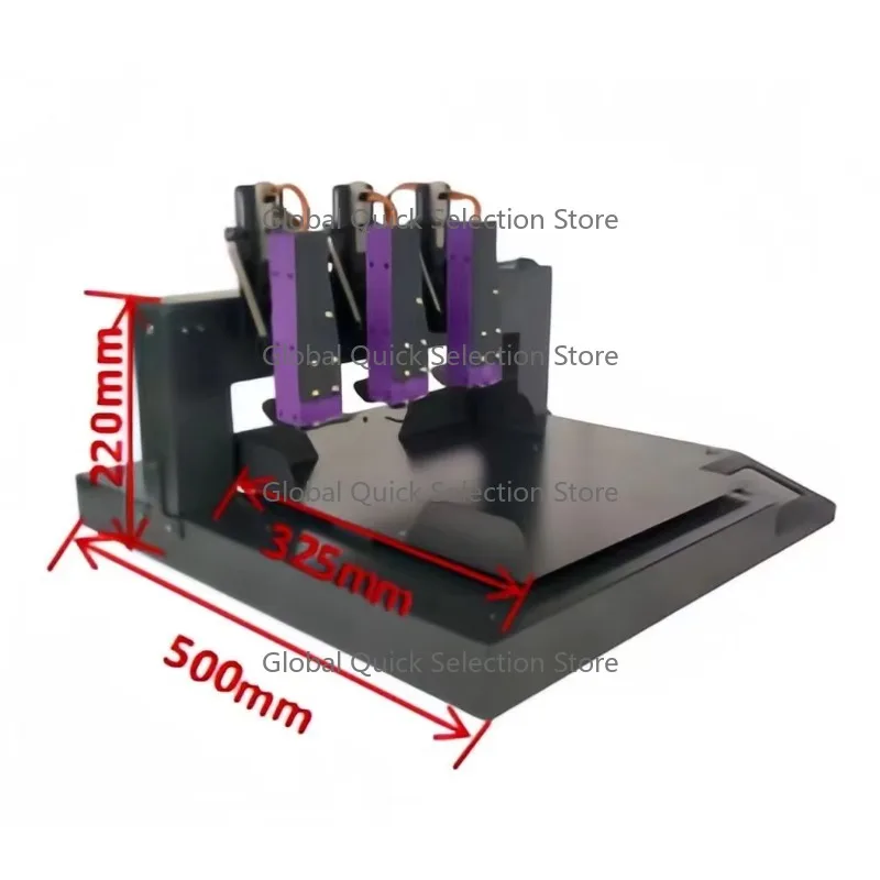 3 Printheads TIJ Egg Coding Machine, High-efficiency Logo Marking Printer