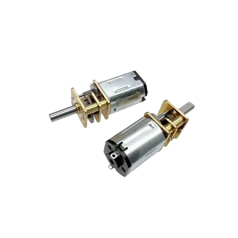 DC 3V/6V/12V N20 Mini Micro Metal Gear Motor with Gearwheel DC Motors 15/30/50/60/100/200/300/500/1000RPM