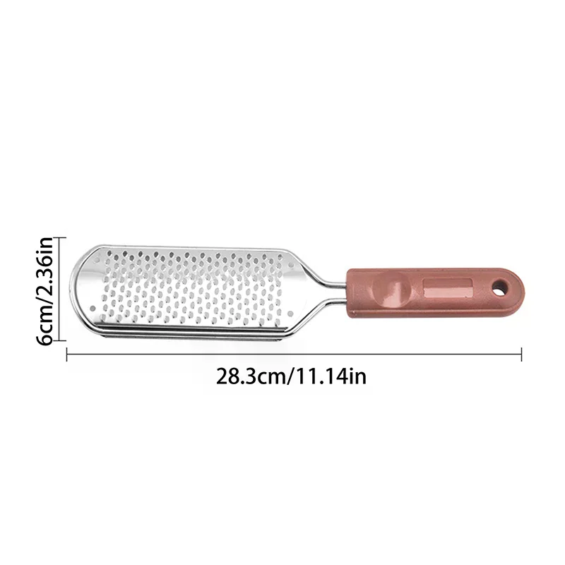 Arquivo de pé profissional ralador de calcanhar duro pele morta removedor de calos pedicure arquivo ralador de pé esfoliar os calos purificador