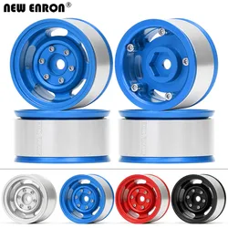 NEW ENRON CNC Alloy 1.55 Beadlock Wheel Rim Hub For RC 1/10 Inch Crawler tires Axial 90069 LC70 D90 jimny CC01 TF2