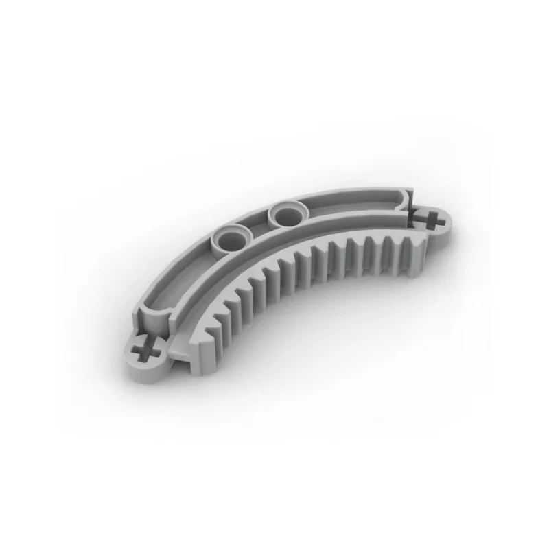 4 قطعة/المجموعة 78442 والعتاد الرف 6x6 التكنولوجيا اللبنات أجزاء حلقة والعتاد قطاع منحني تجميع DIY لعبة MOC الطوب الصغيرة التبعي