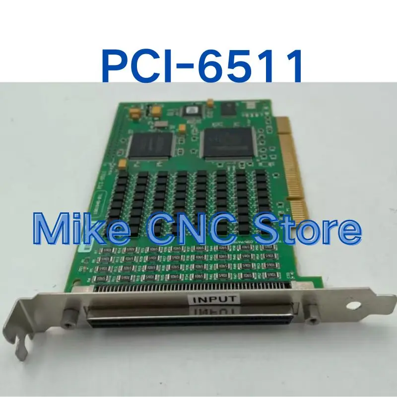 

Second hand PCI-6511 data acquisition card tested OK and shipped quickly