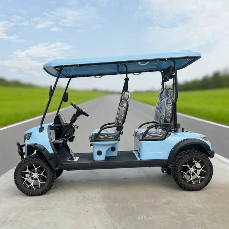 الصينية 2 4 6 8 10 مقاعد عربات الغولف الكهربائية عربات التي تجرها الدواب التخصيص على الطرق الوعرة 4 عجلة محرك عربة جولف للبيع