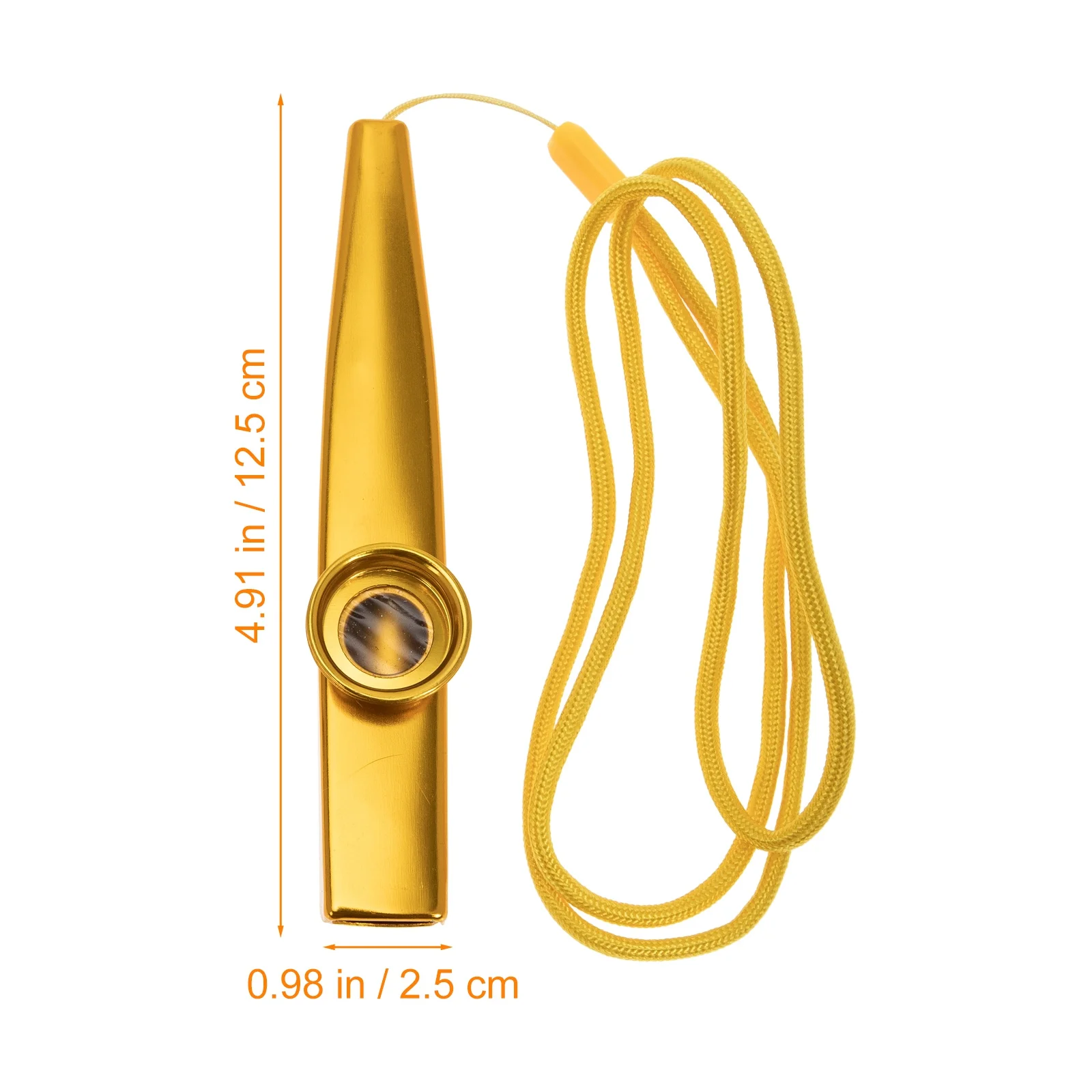 

1set 1Set Kazoo Kit Premium Aluminum Alloy Funny Musical Instrument For All Ages Small Music Instrument Metal Kazoo Flute