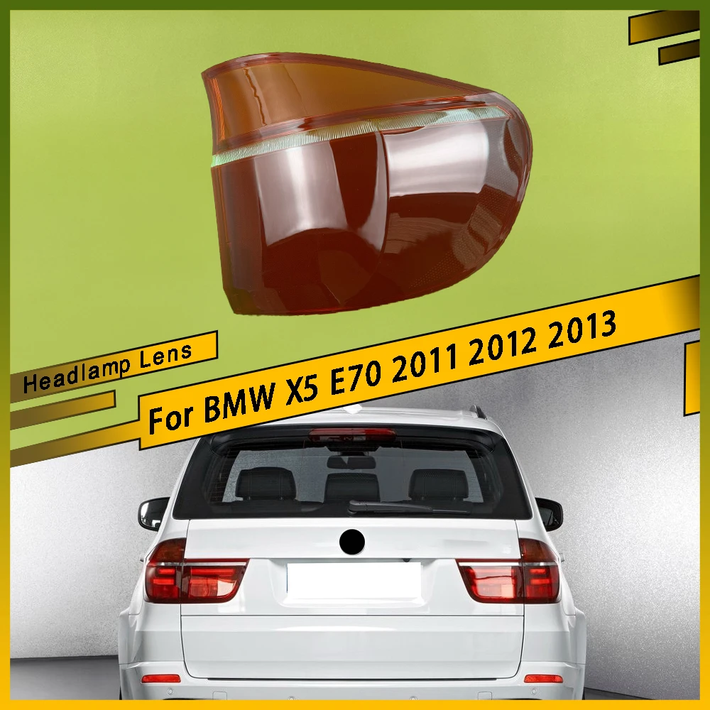 

All New Head Lamp Case Front Headlight Glass Headlamp Transparent Lampshade Lamp Shell Lens Cover For BMW X5 E70 2011 2012 2013