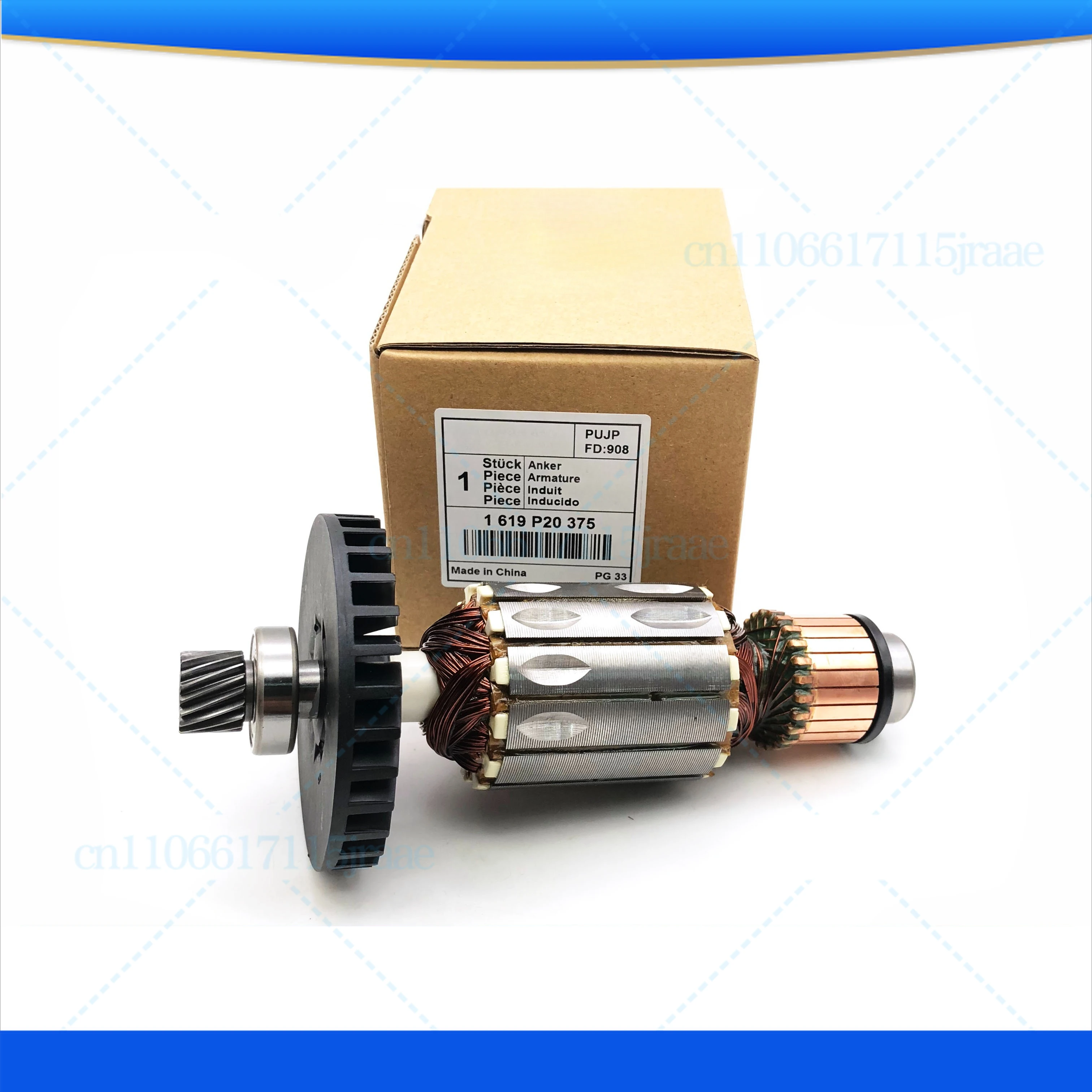 

For BOSCH 4inch Marble Machine Rotor GDC140/145 Electric Cutting Machine Handheld Saw Motor