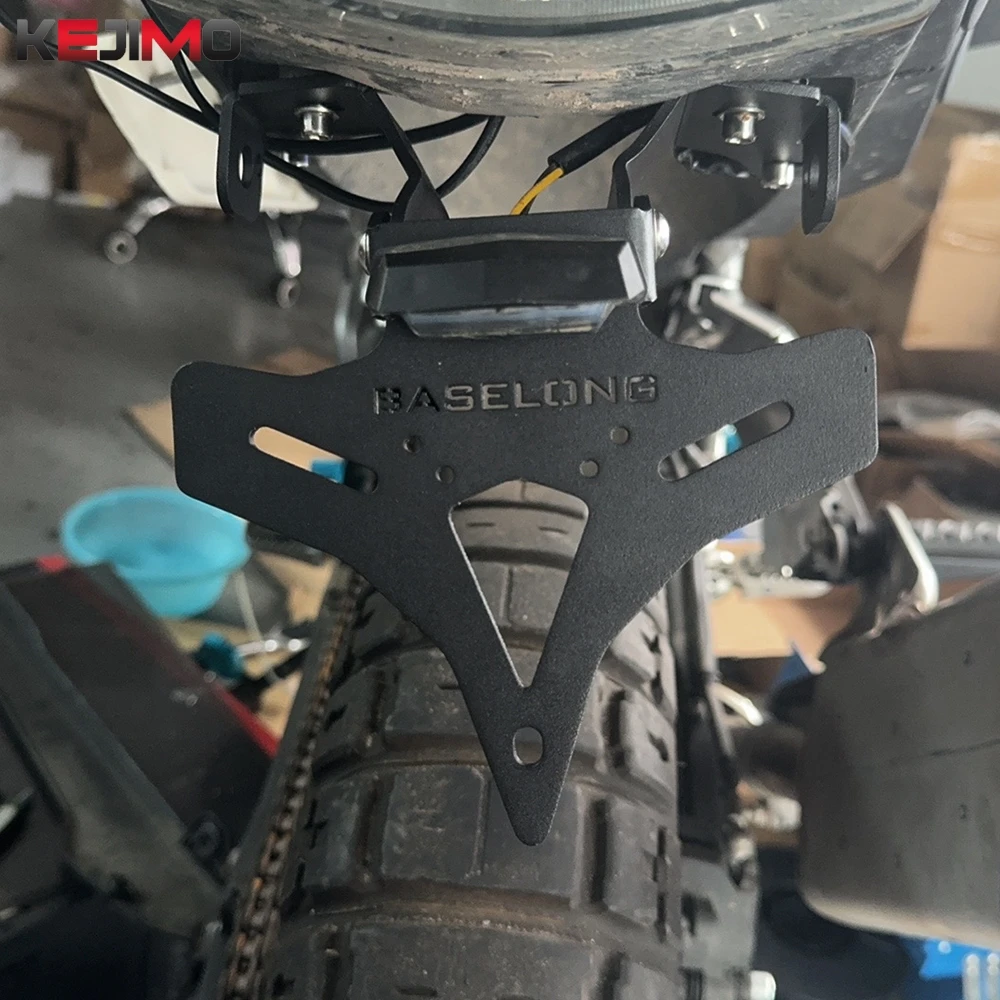 

2024 2025 2026 Licence Plate Holder For CFMOTO 450MT 450mt 800MT-X Rally 800mtx Motorcycle Accessories Led License plate holder