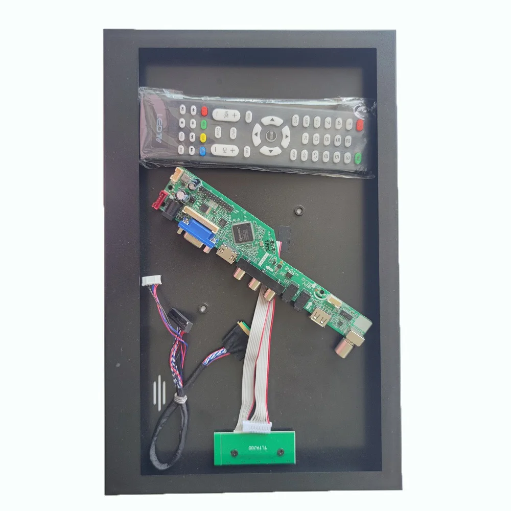 

Комплект для USB 1366*768 ЖК-дисплея LVDS 40pin LTN140AT21 14 "металлический корпус из алюминиевого сплава, панель задней крышки + плата контроллера AV VGA TV