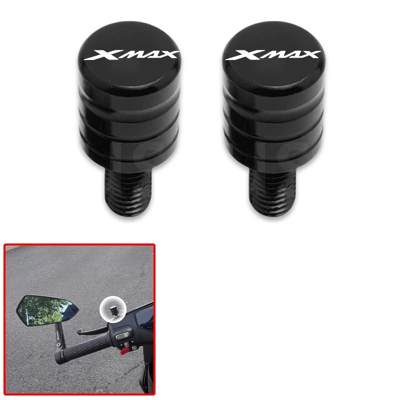 Fit For Yamaha Xmax 300 250 400 Xmax300 Xmax250 Rear View Mirror Screw Plug Motorcycle Mirror Hole Blanking Plug Screw Cap Bolts