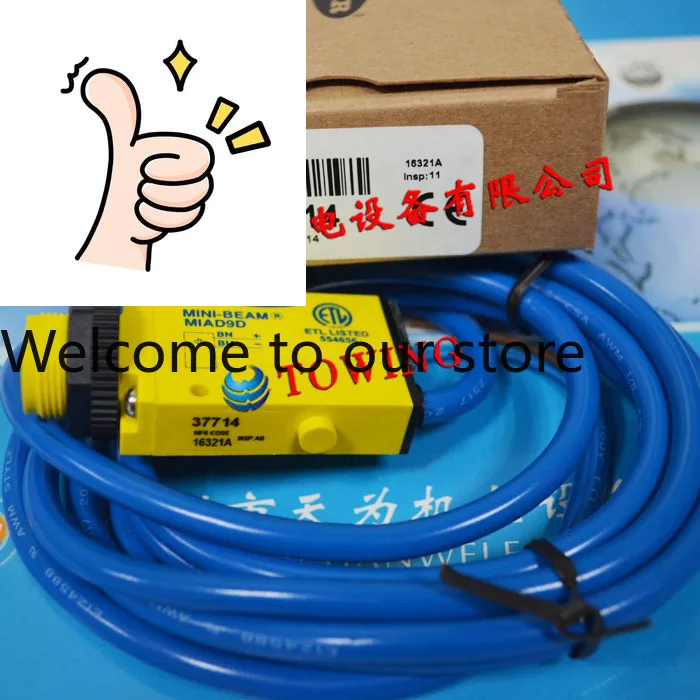 

Оригинальный фотоэлектрический датчик MIAD9D BANNER с гарантией качества 1 год