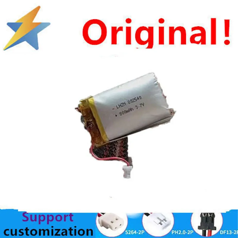 800MAH polymer battery 802540 capacity meter smart watch shaver sound pickup beauty eye recording 1.25 heads 3.7V
