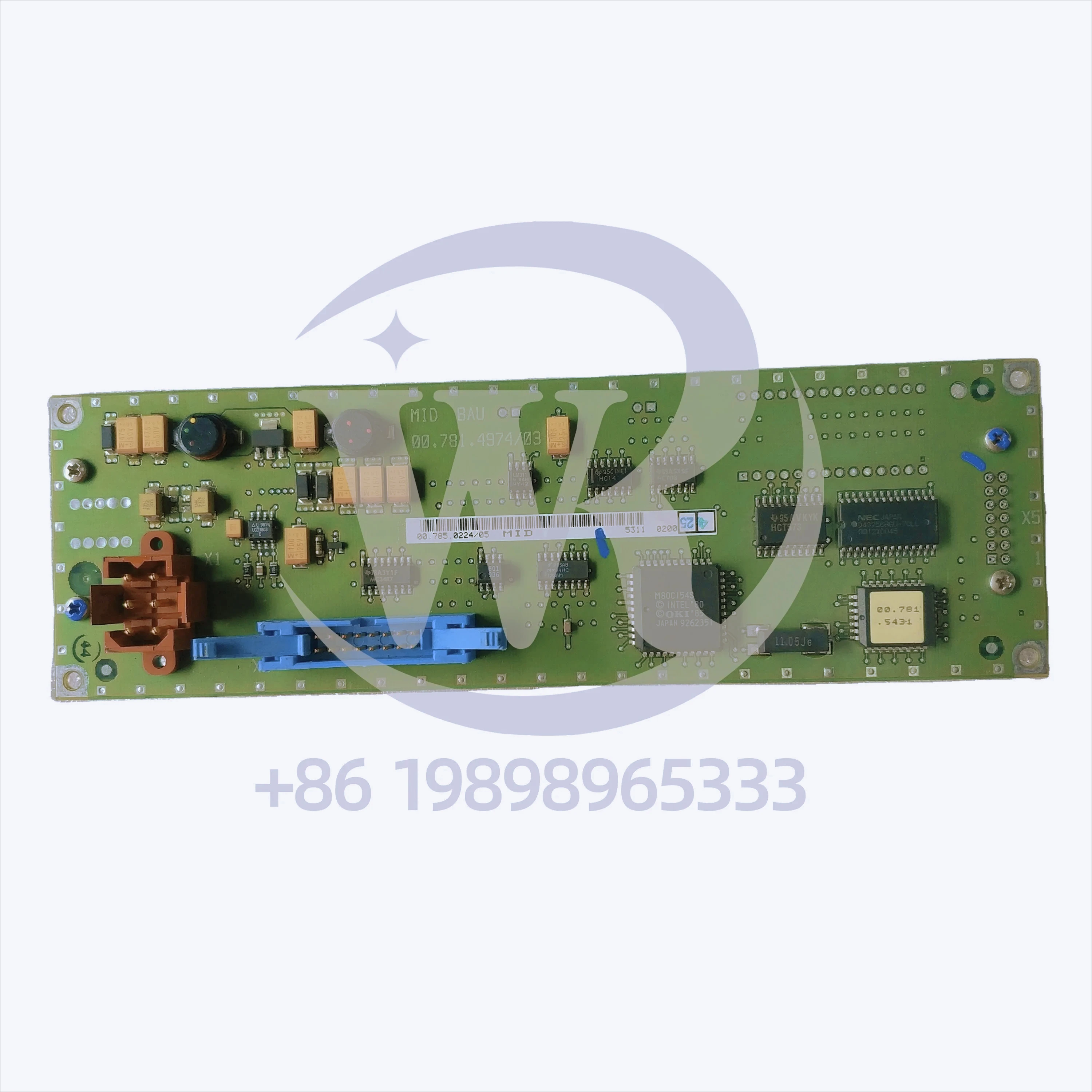 Heidelberg Circuit MID V004 Board 00.781.4974 MID Card 00.785.0224 Display PCB