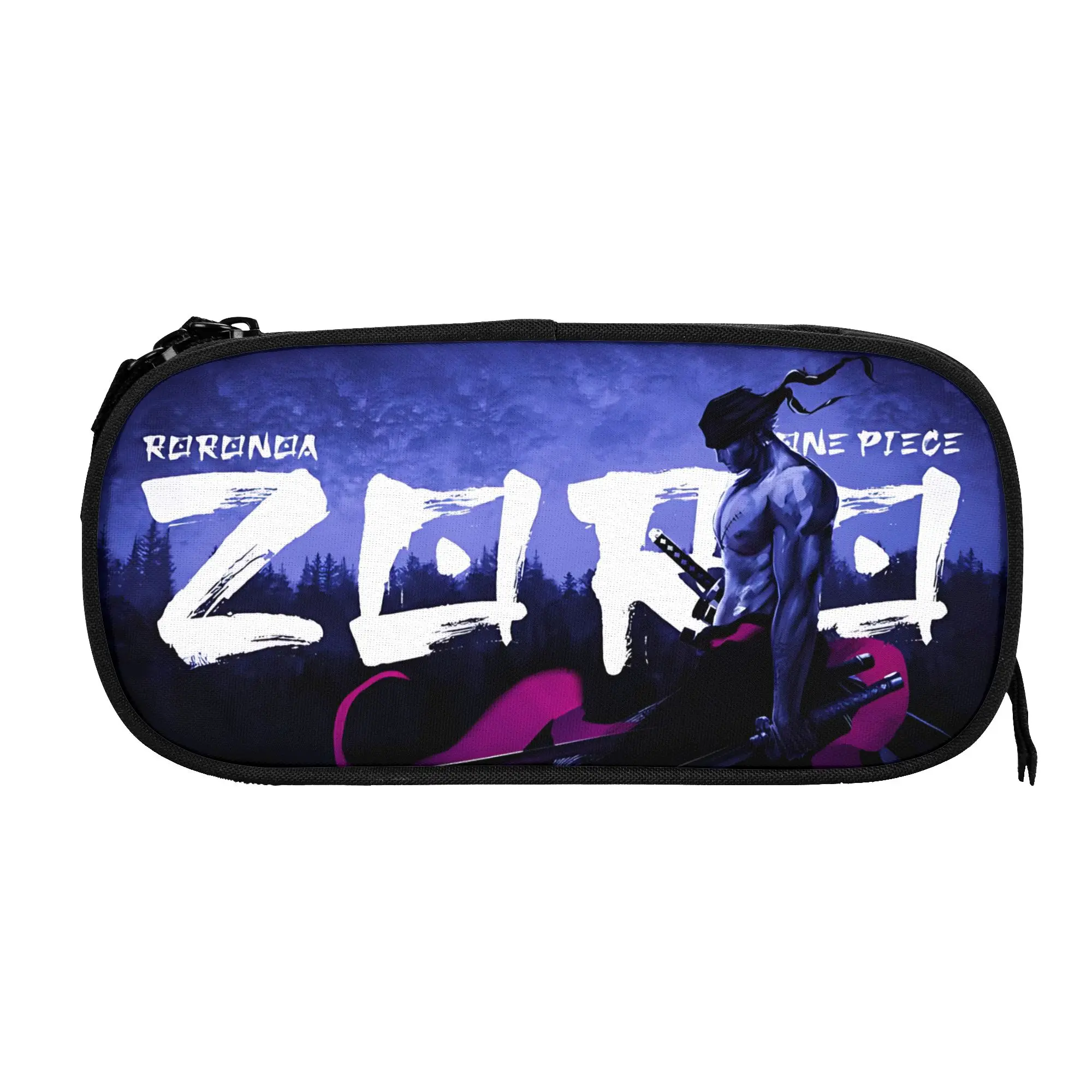 Custom Anime One piece Theme Large Capacity Bags for Child  School Pencil Bag for Boys Gilrs Kids
