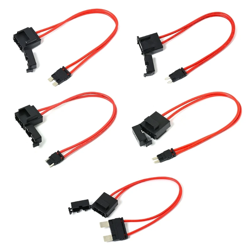 A2UC Vehicle Electrical Box Power Tap Wire 16 AWG 32V 25A Extension with Polyamide Housing and Brass Terminals