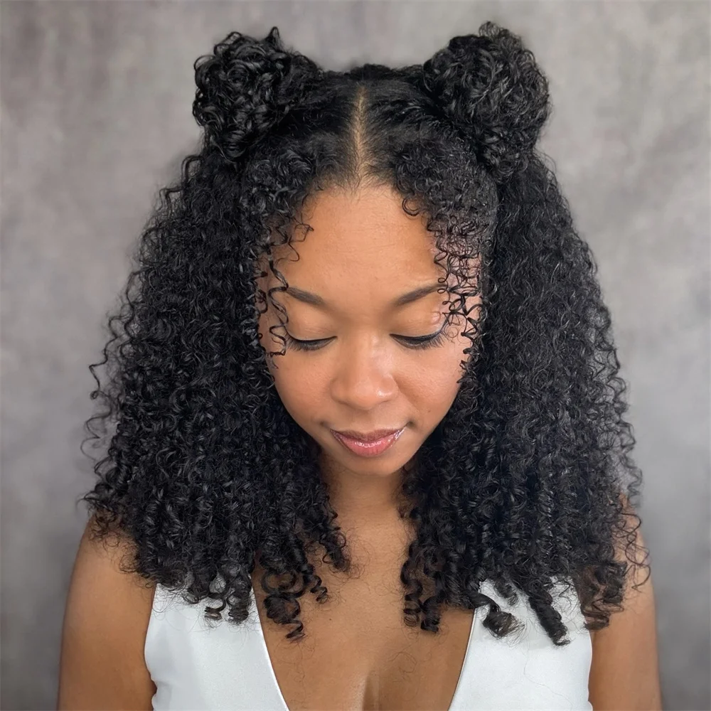 

Burmese Curly Real 13x4 HD Lace Front Wigs Brazilian Burmese Curls 250 % Human Hair Wig Water Curly Full Lace Wig For Women