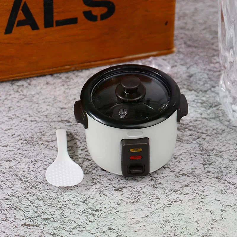 1/2/3/4/5Pcs Dollhouse Miniature Rice Cooker Machine Modle Simulation Kitchen Appliance Accessories Pretend Play Toys Gift