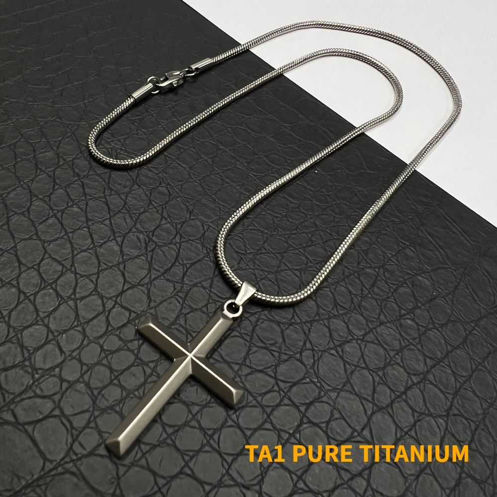 NEW 2.5mm Width Pure Titanium Snake Chain Necklaces for Men Women Soft Chains Creative Anti-Allergic No Rust Jewelry Necklaces