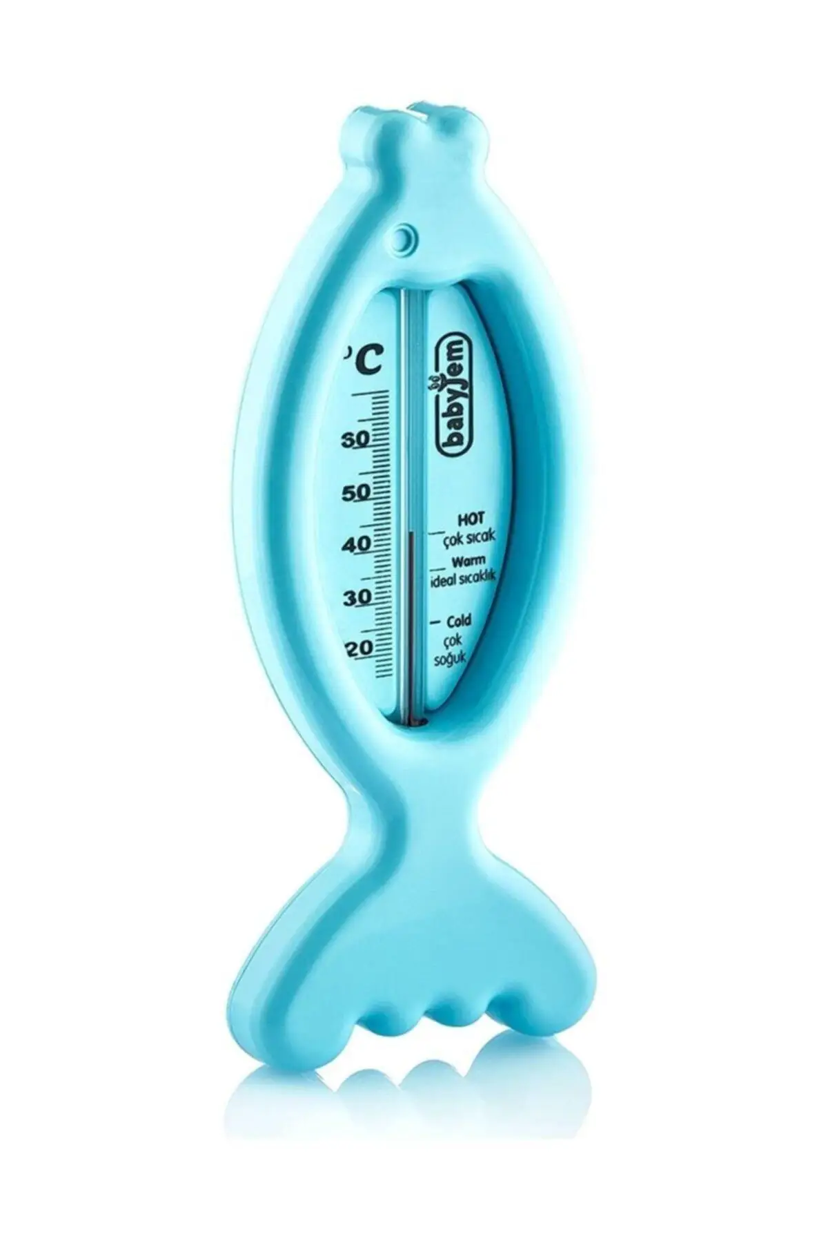 Fish Bathroom Room Thermometer Blue