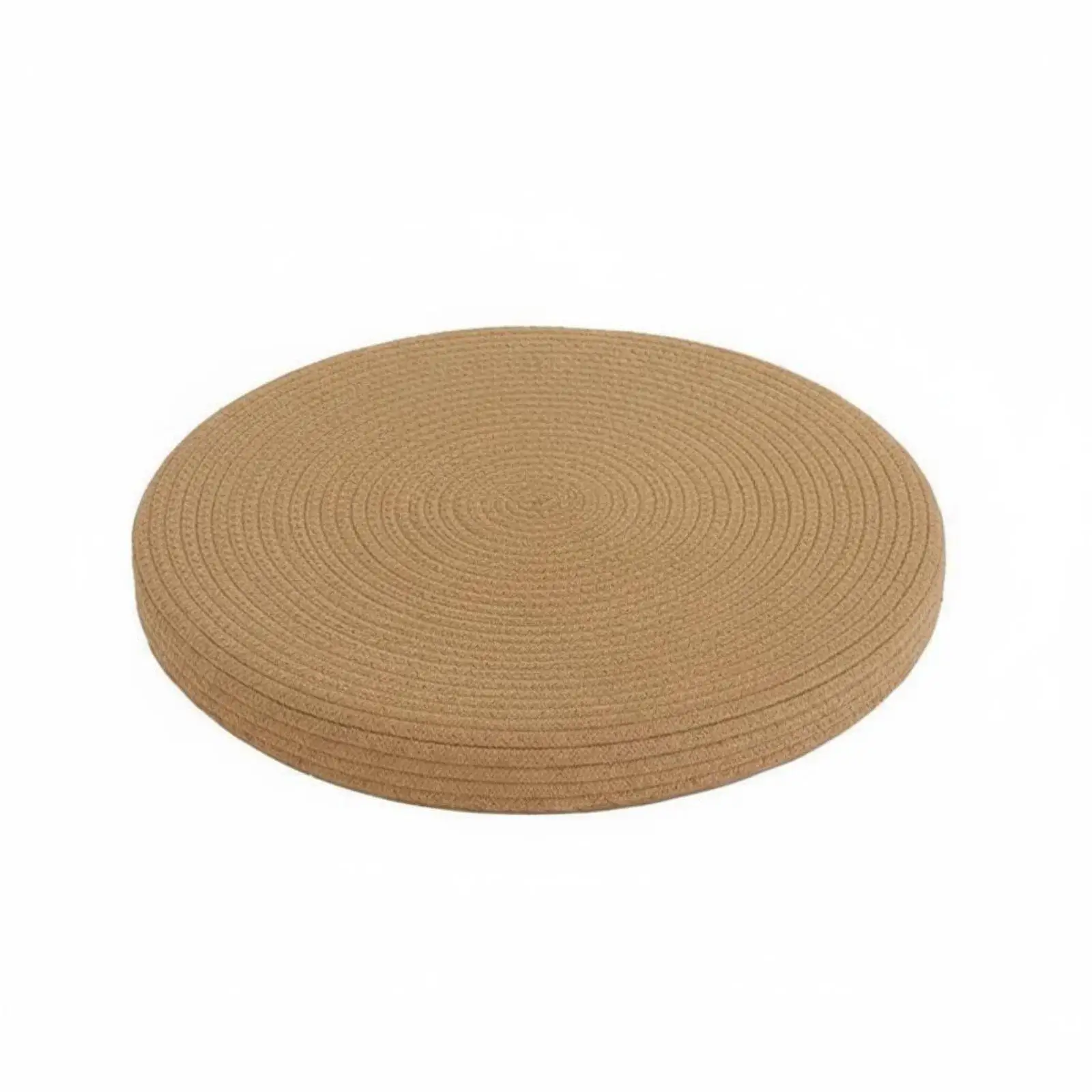 Breathable Cotton Thread Cushion for Floor Sitting with Rustic Japanese Style