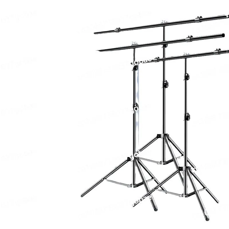 Adjustable Crossbar Photography Background Support Frame, Retractable Bracket for Certificate Photo and Studio Use