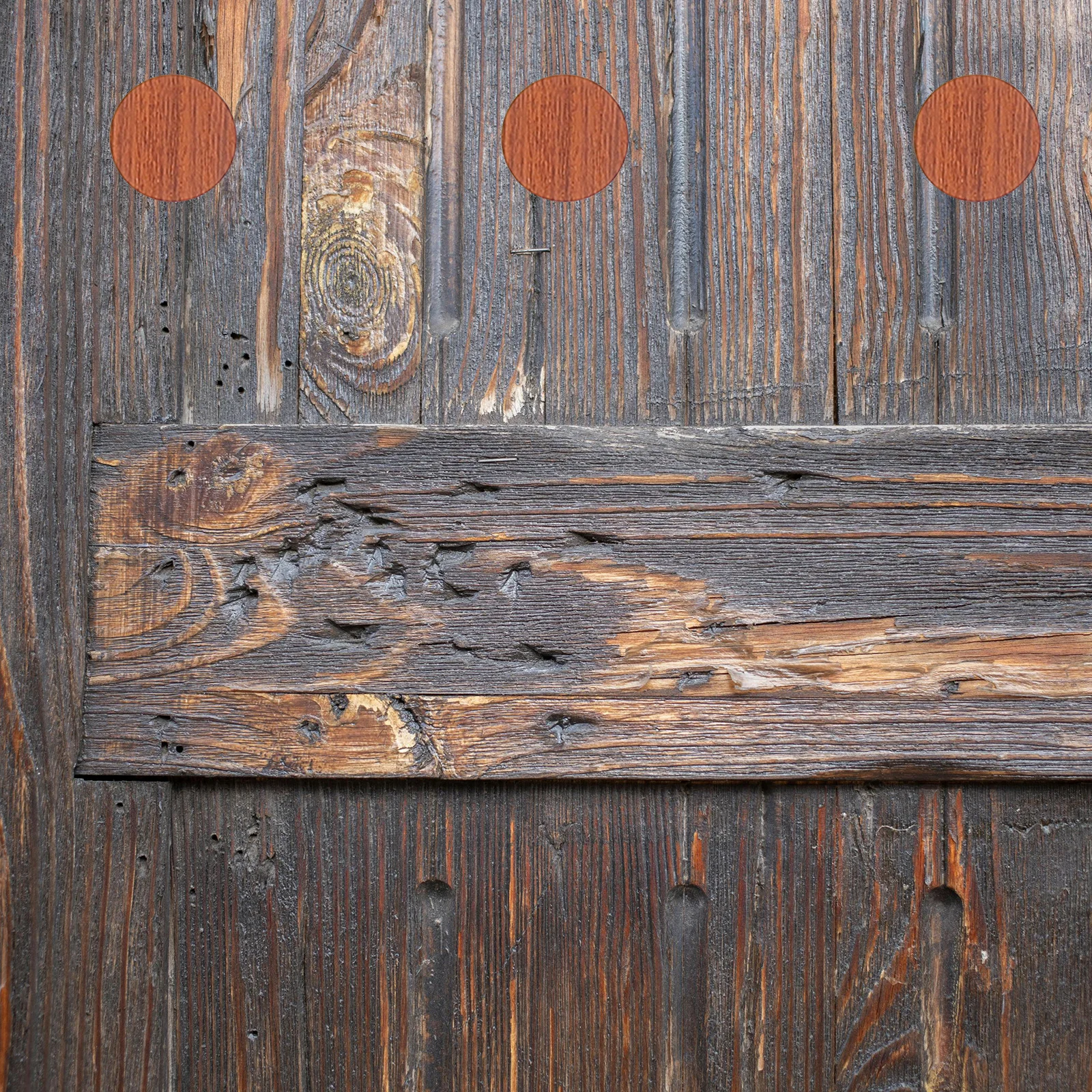 ملصقات ثقب المسمار للخزانة مصنوعة بحرفية رائعة من مادة PVC آمنة للأثاث وملصقات غطاء لولبي من ورقة واحدة