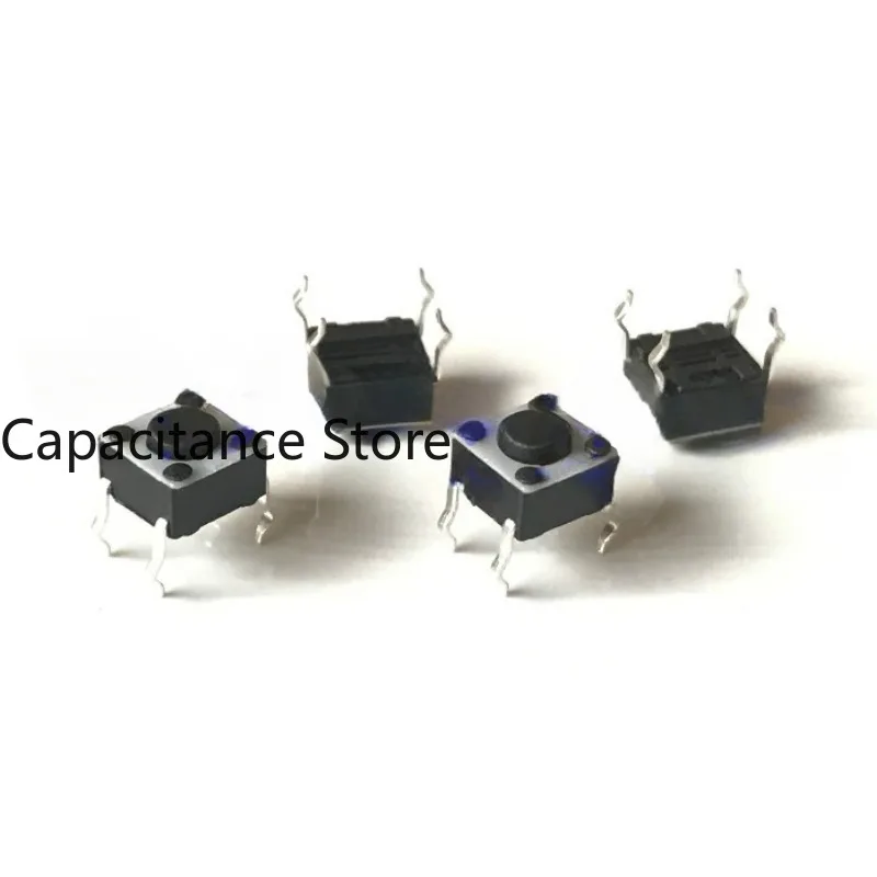 

100PCS Tactile switch 6*6*4.3 high-quality copper foot button 4-foot micro for induction cooker