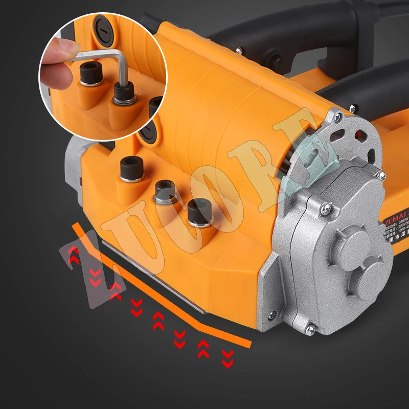 New wall planing machine, wall shoveling machine, rough planing machine, old wall renovation putty, no dead corners, no dust