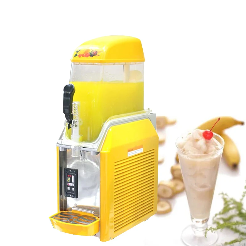 

12L Stainless Steel Beverage slush dual-purpose machine Computer Control Single Tank Commercial Slush Machines