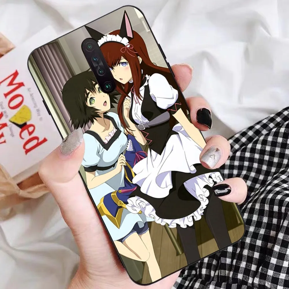 Steins Gate Okabe Anime Phone Case For Redmi 5 6 7 8 9 10 Plus Pro 6 7 8 9 A GO K20 K30 K40 Pro Plus F3 Fundas