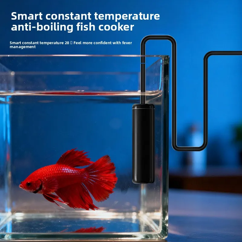 Nano Clip Spotlight for Planted Tank - Dimmable Full Spectrum Splash-Proof Light with Timer Night Mode for Betta Guppy