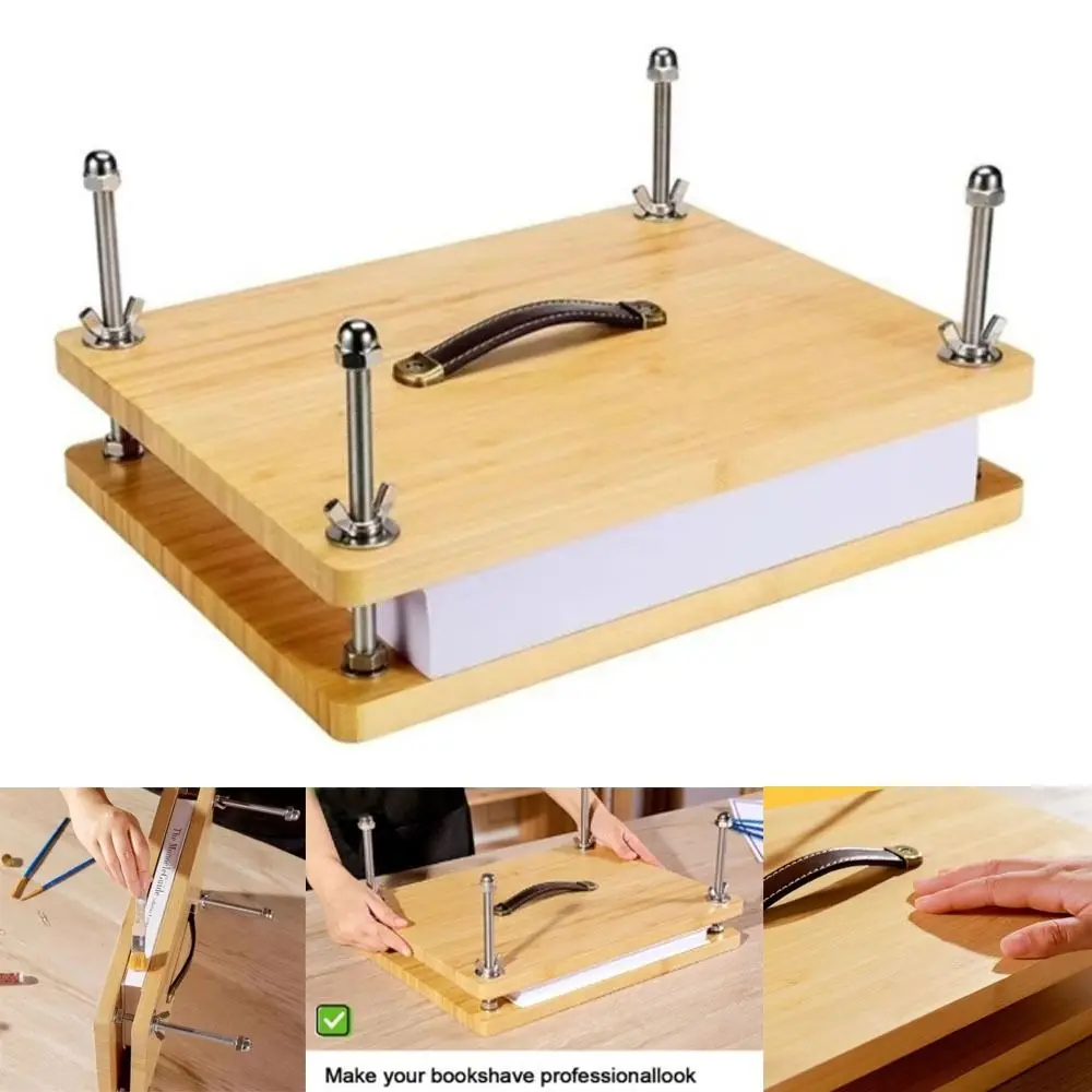 

with Ergonomic Handle Book Binding Press Repair Crafts Sewing Supplies Durable Book Binding Kits Book Binding Materials