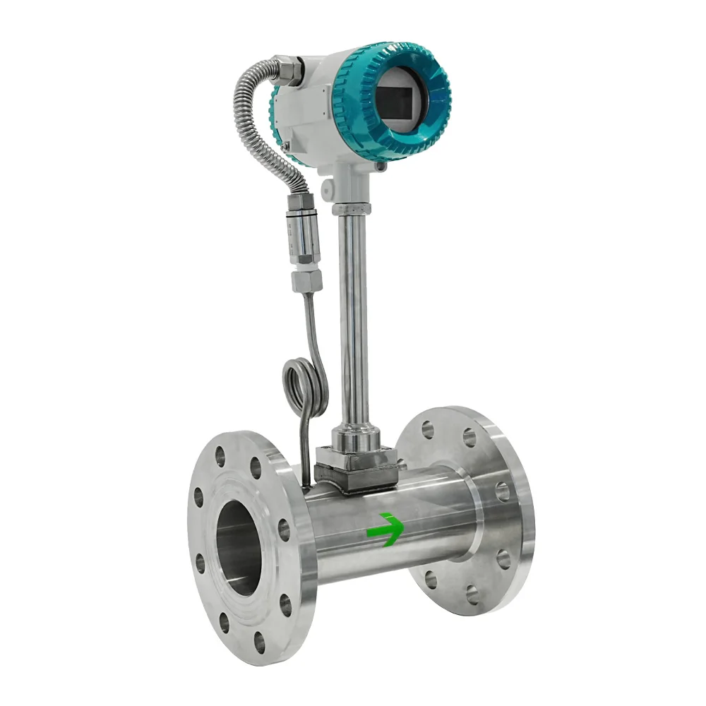 

Intelligent Oil Lpg Gas Saturated Steam Vortex Sensor Flow Meter Transmitters From China