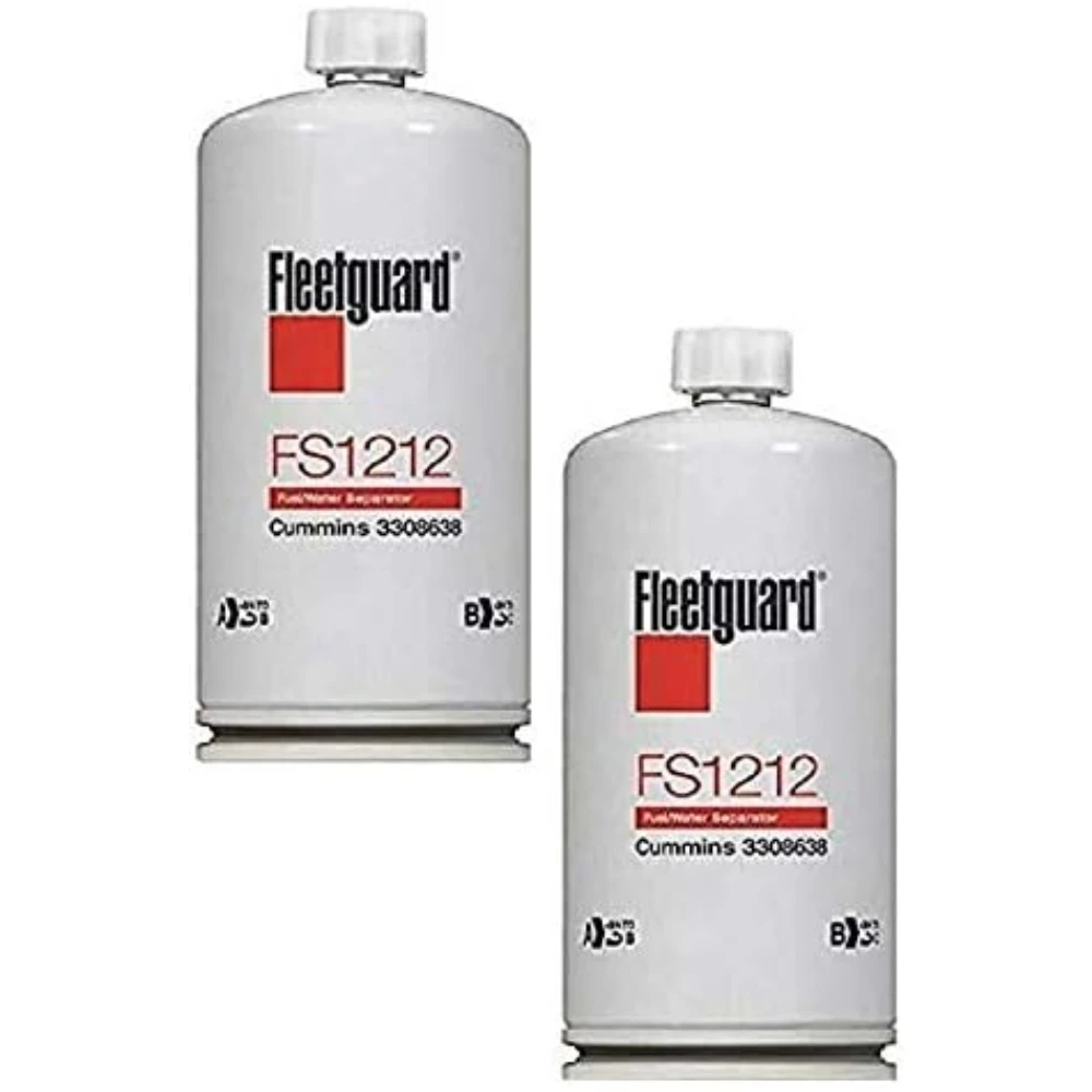 

FS1212 Fleetguard топливный/водный сепаратор, вращающийся фильтр (комплект из 2)