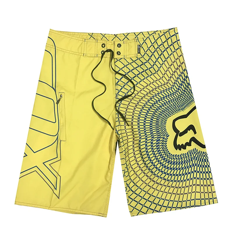 Pantalones de playa de secado rápido para hombre, pantalón de surf de playa, comercio electrónico, estilo superventas, 5 puntos, 2024