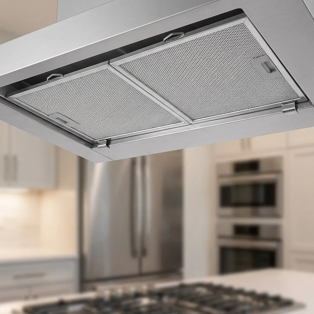 Active Carbon Range Hood Filter 11.8x11.3 Inch Metal Mesh For Nutone 99010317 QT2000 WA6500 Ductless Ventilation Grease Smoke Ne