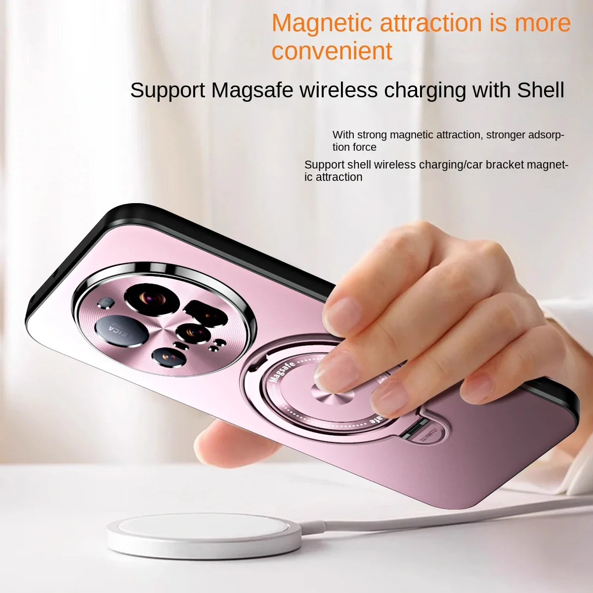 

Мягкий чехол для телефона XiaoMi 15 Ultra с беспроводной зарядкой, металлический кронштейн, держатель, защитный чехол для объектива, задняя крышка для XiaoMi 17 Pro Max