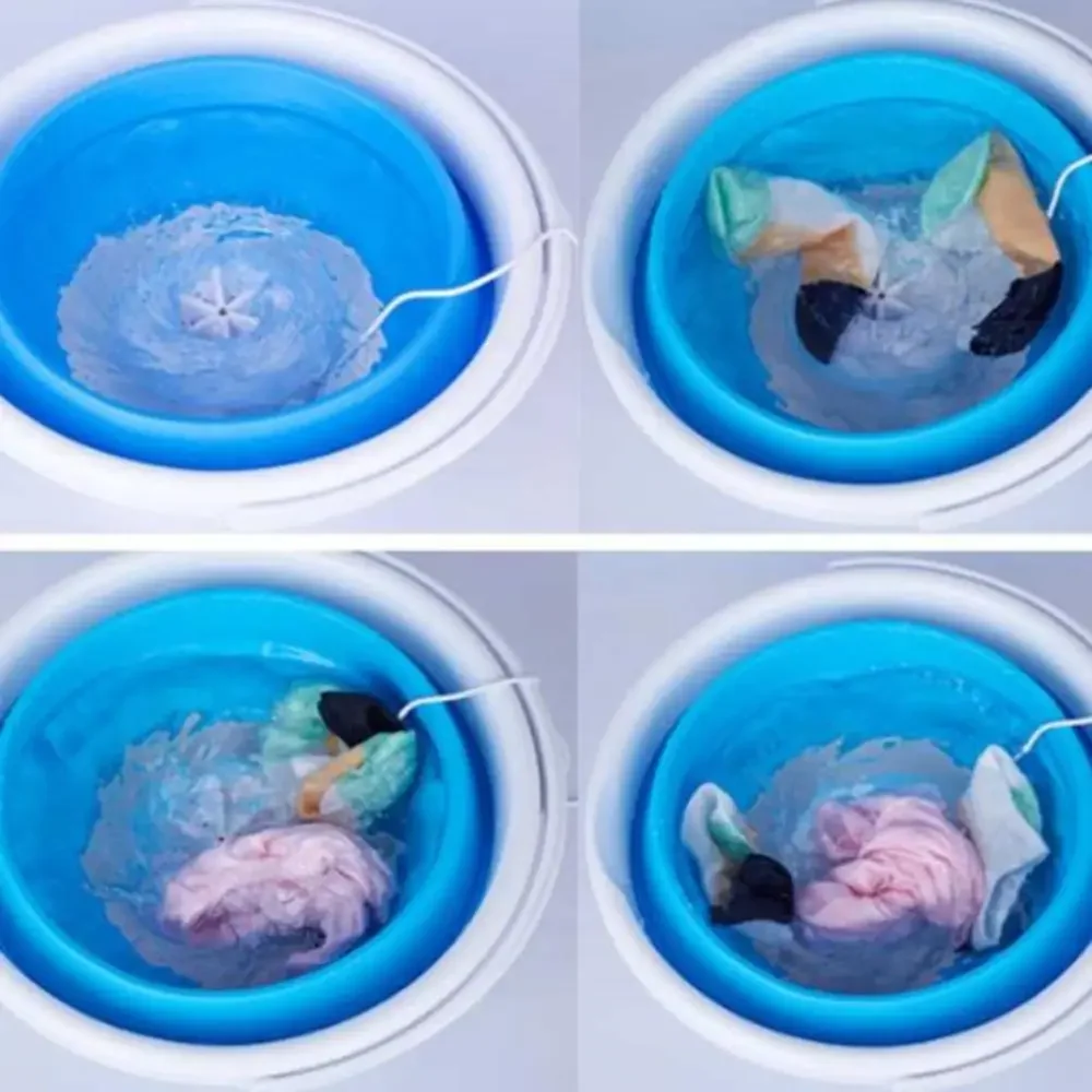 5L Ultrasonic Turbo Mini Washing Machine - Mini Socks & Panties Cleaning Artifact