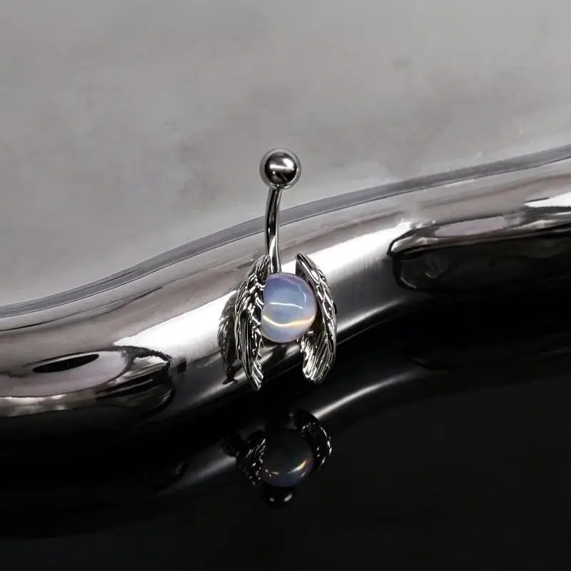 Navel Ring Multiple Styles Ghost Angel Wings Umbilical Jewelry Women's Fashion Jewelry Umbilical Nail