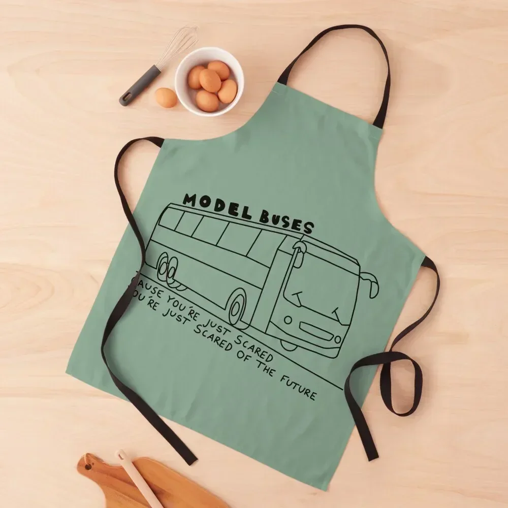 

Model Buses Pebble Brain By Lovejoy Album Poster Apron kindergarten teacher Kitchens Woman Kitchen Apras For Women Apron